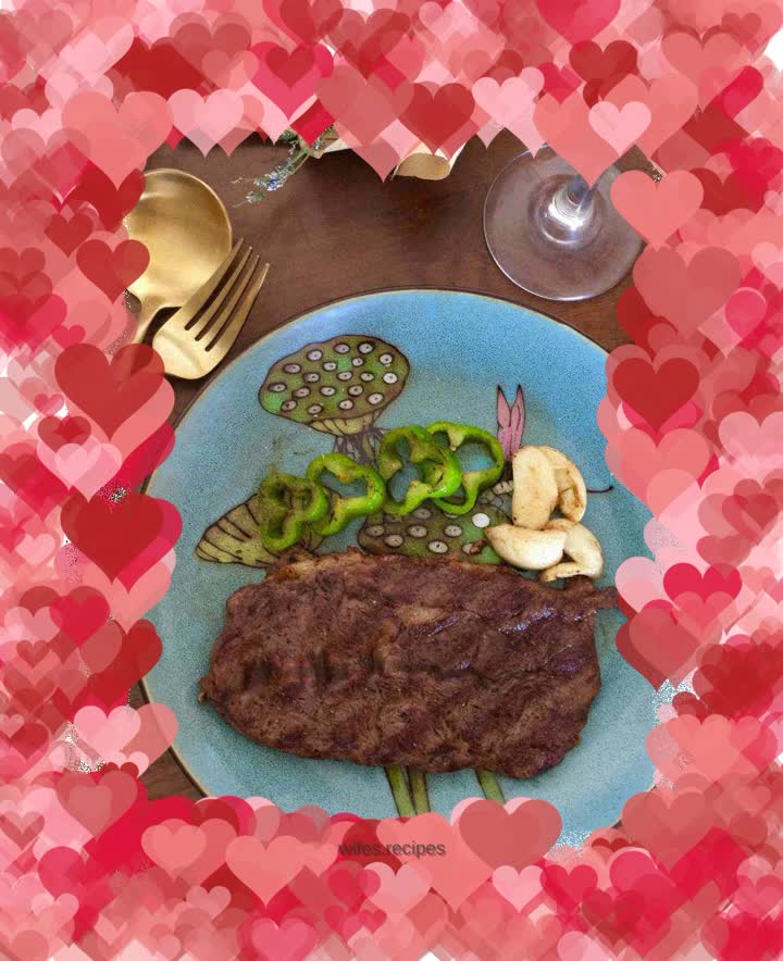 Pan-fried steak