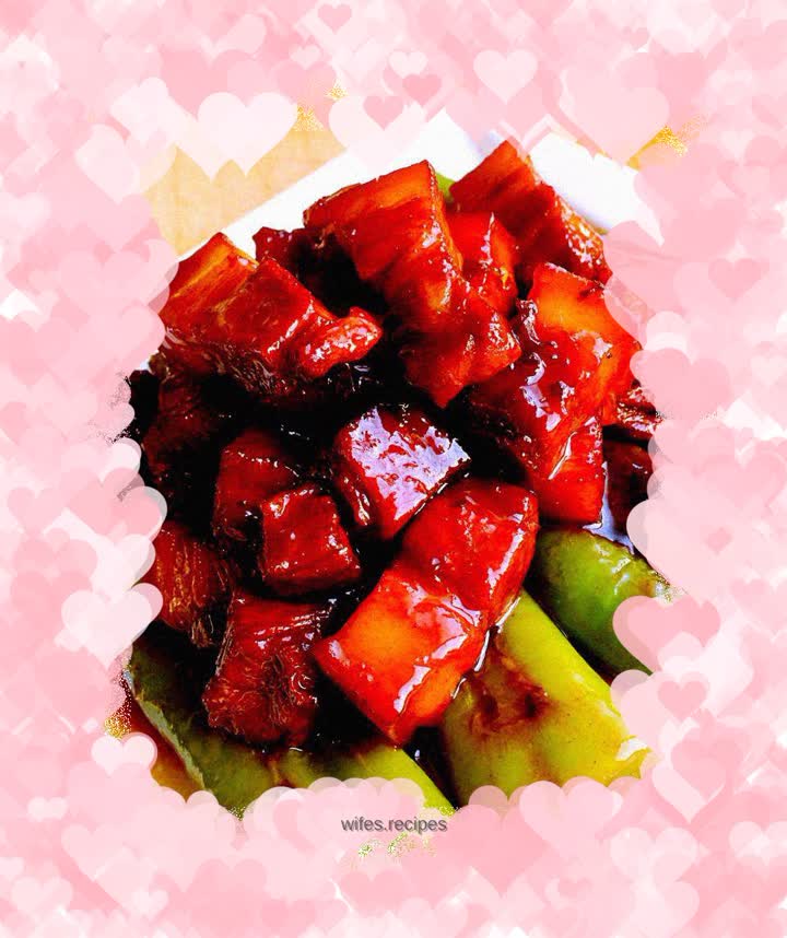 Tiger skin spicy braised pork