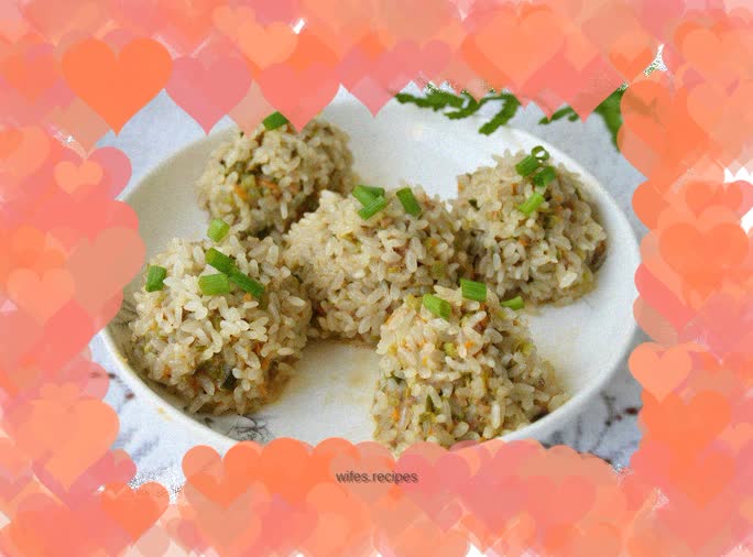 Egg-filled meatballs