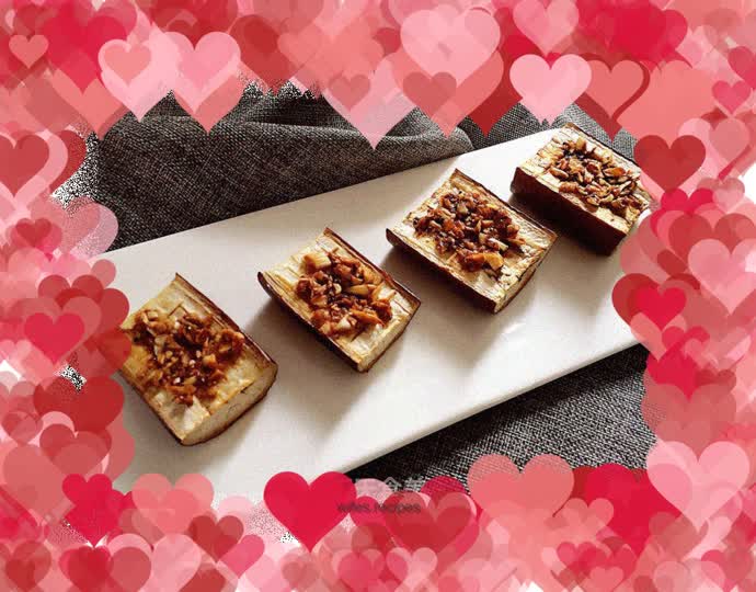 Make different garlic eggplants to make life more colorful