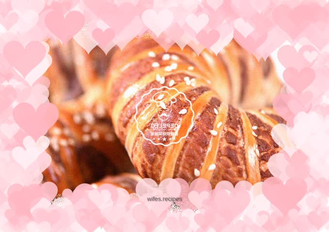 Fancy bean paste bagels