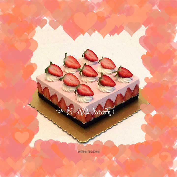 【Strawberry Cheese Mousse】