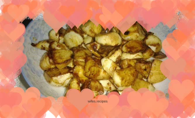 Braised Wild Rice in Oil