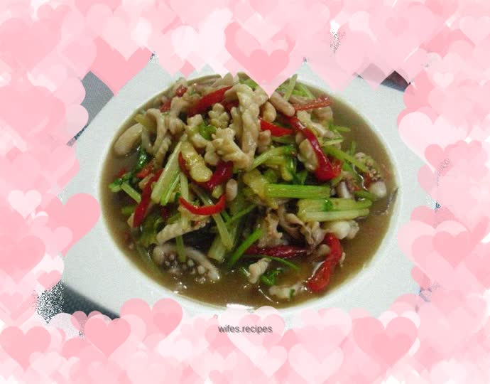 Fried shredded squid