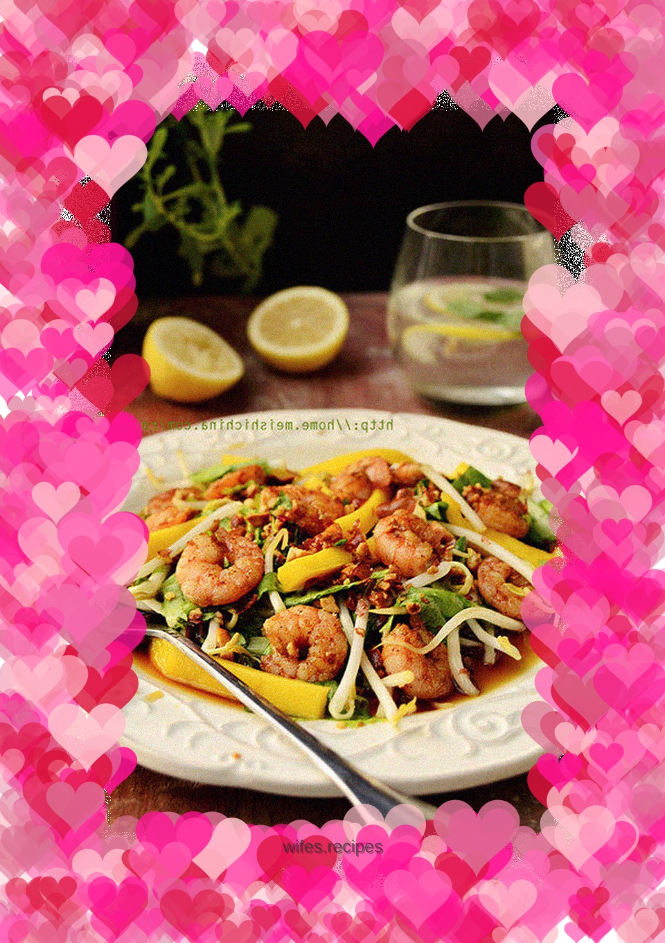 Refreshing and appetizing. Finished in less than a minute [Thai Mango Shrimp Salad]