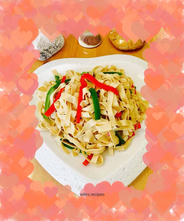 Vegetarian fried tofu skin