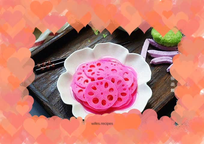 Lemon Rouge Lotus Root