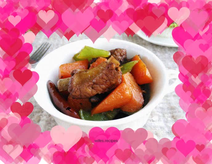 Twice-cooked pork ribs