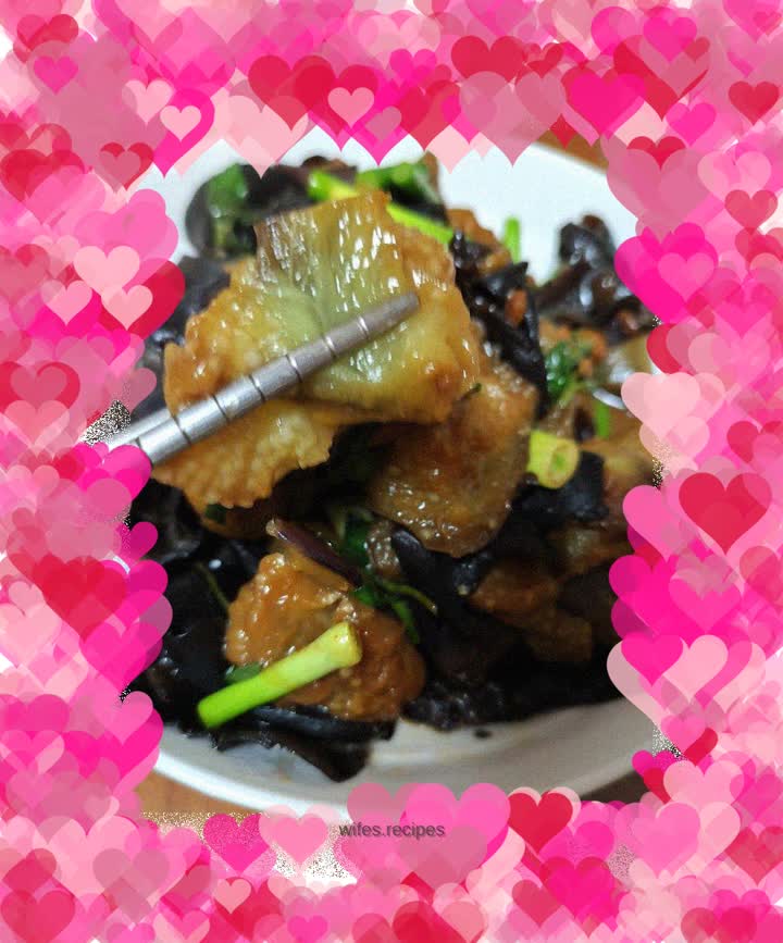 Eggplant Braised with Black Fungus