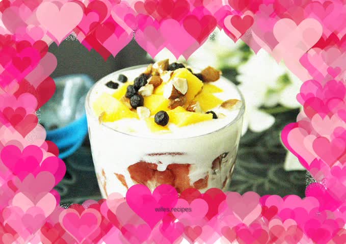 Great-tasting European-style watermelon mango yogurt—detoxification and slimming