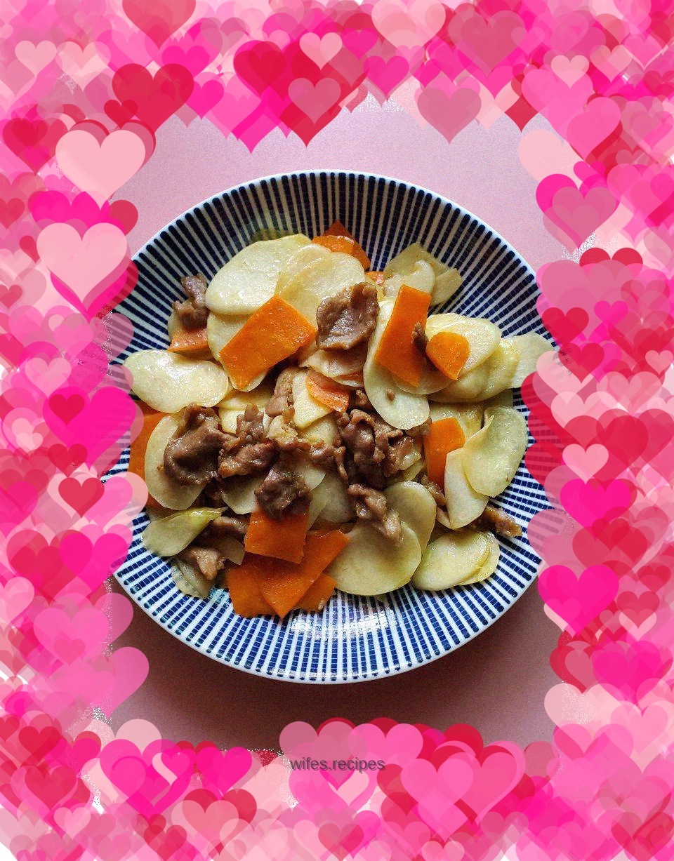 Stir-fried Pork with Wild Wild Rice