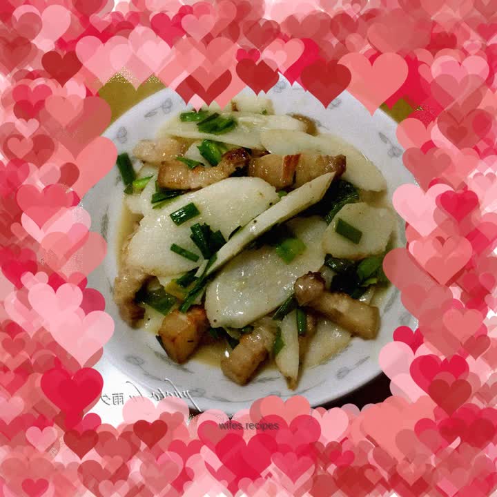 Yam three-layer meat