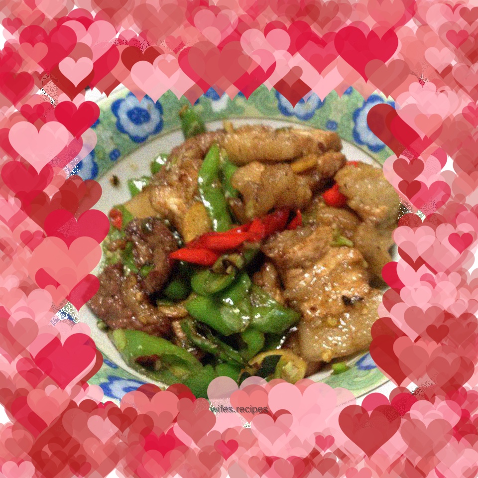 Fried Pork with Chili
