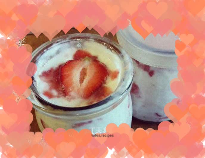 Strawberry yogurt