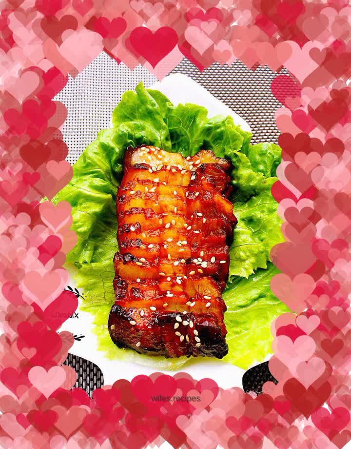 Grilled BBQ Pork Belly
