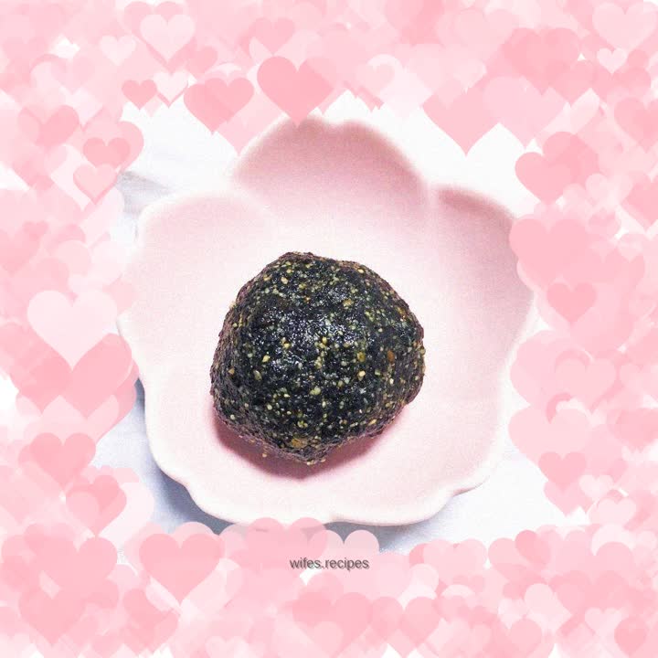Universal black sesame filling