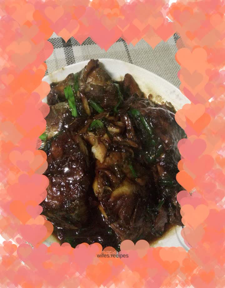 Braised Spanish Mackerel Segments