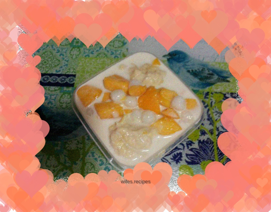 Durian and mango balls