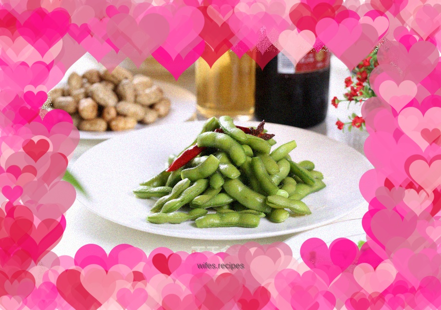 Braised edamame—automatic cooking pot recipe