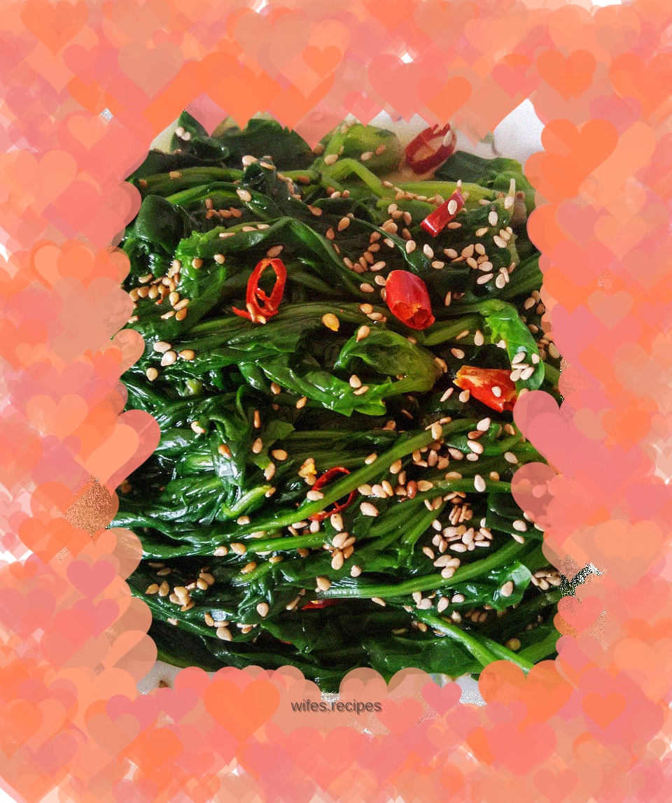 Sesame Spinach
