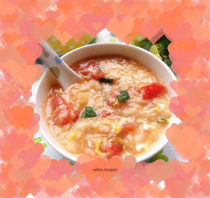 Tomato and Egg Drop Soup
