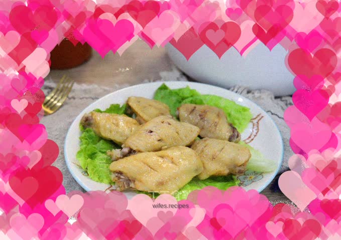 Rice cooker salt-baked chicken wings