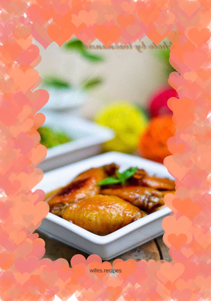 Ginger Honey Sauce Chicken Wings