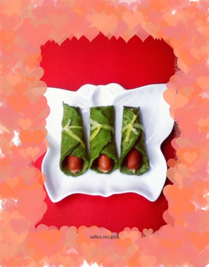 Sautéed Spinach Pancakes