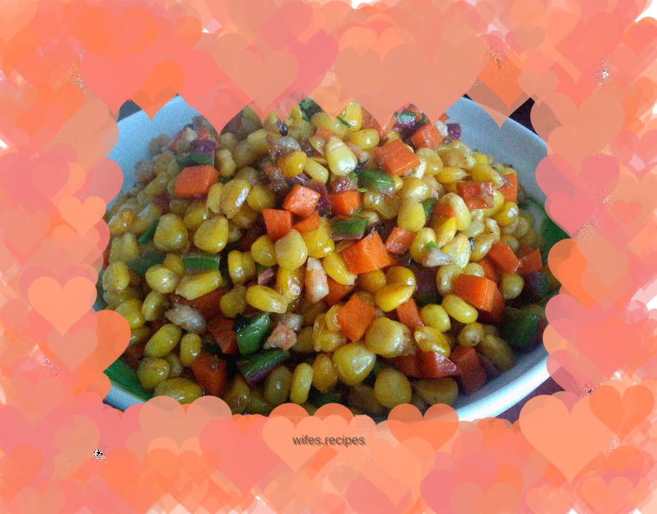 [Complete nutrition with meat and vegetables]----Sweet corn kernels