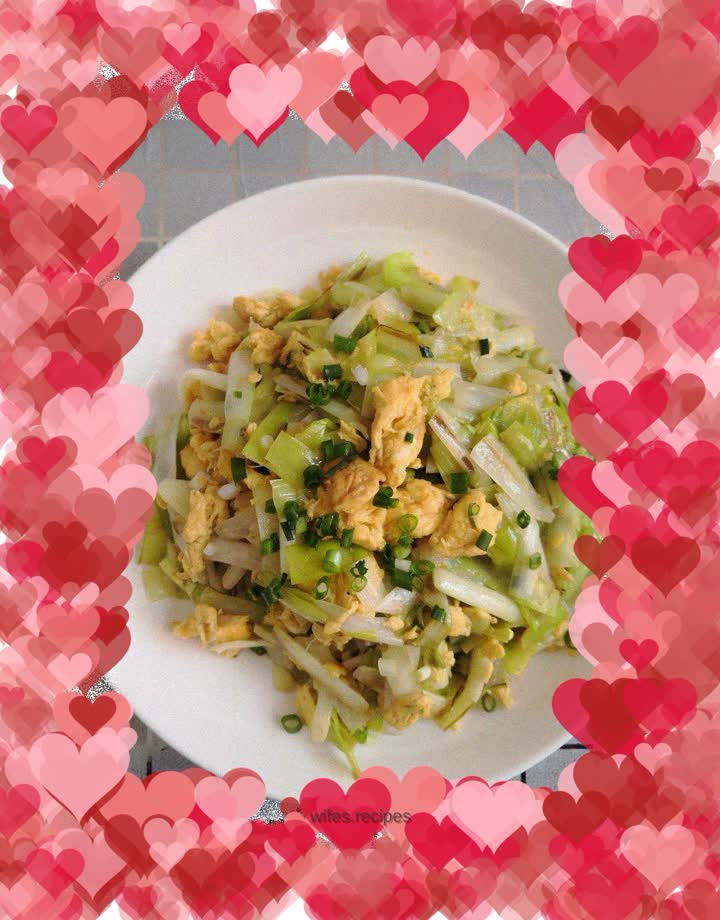 The delicious and delicious fried eggs with chives are here