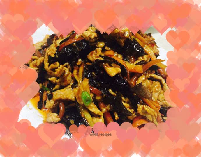 Fish-flavored shredded pork