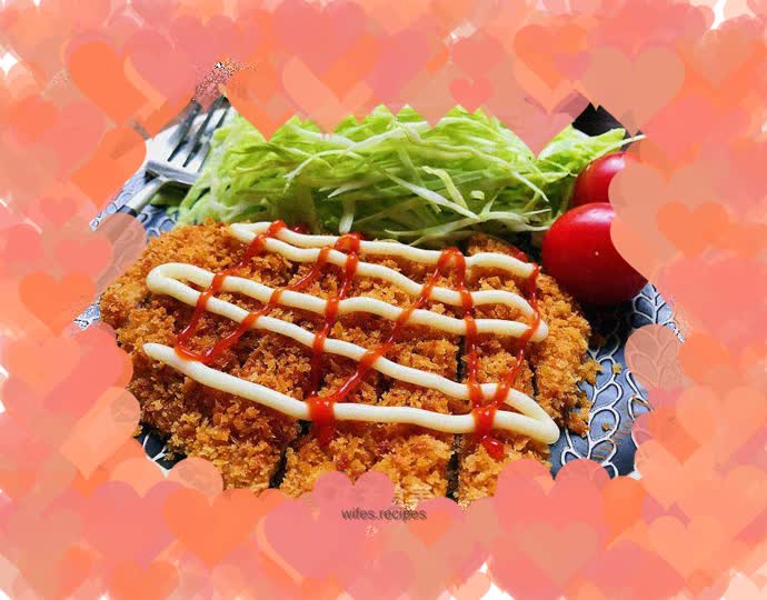 Delicious grilled pork chop