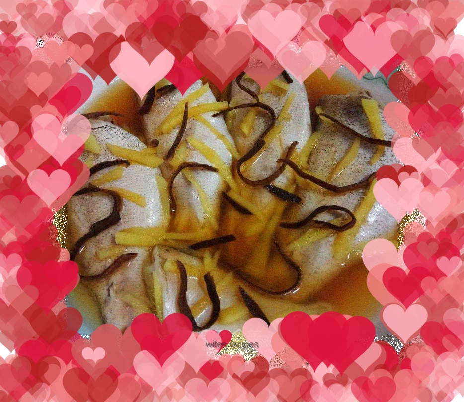 [Guangdong] Steamed small sea fish with tangerine peel and ginger