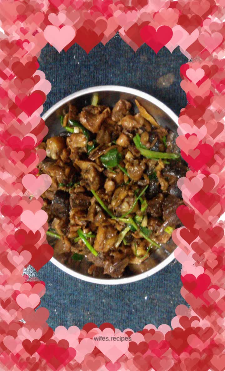 Braised Chicken with Mushrooms