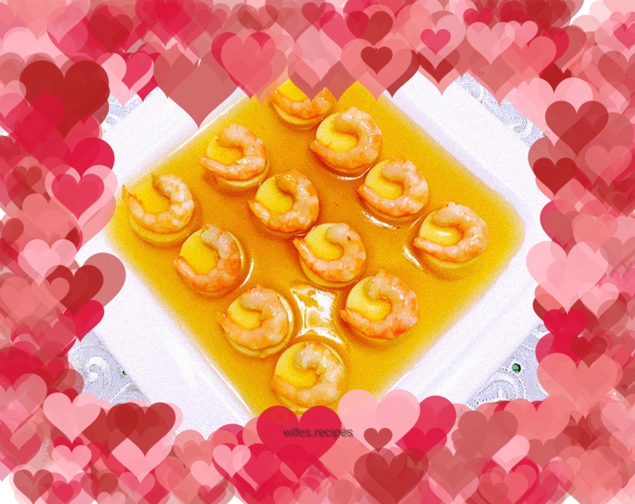 Crystal Japanese Tofu and Shrimp