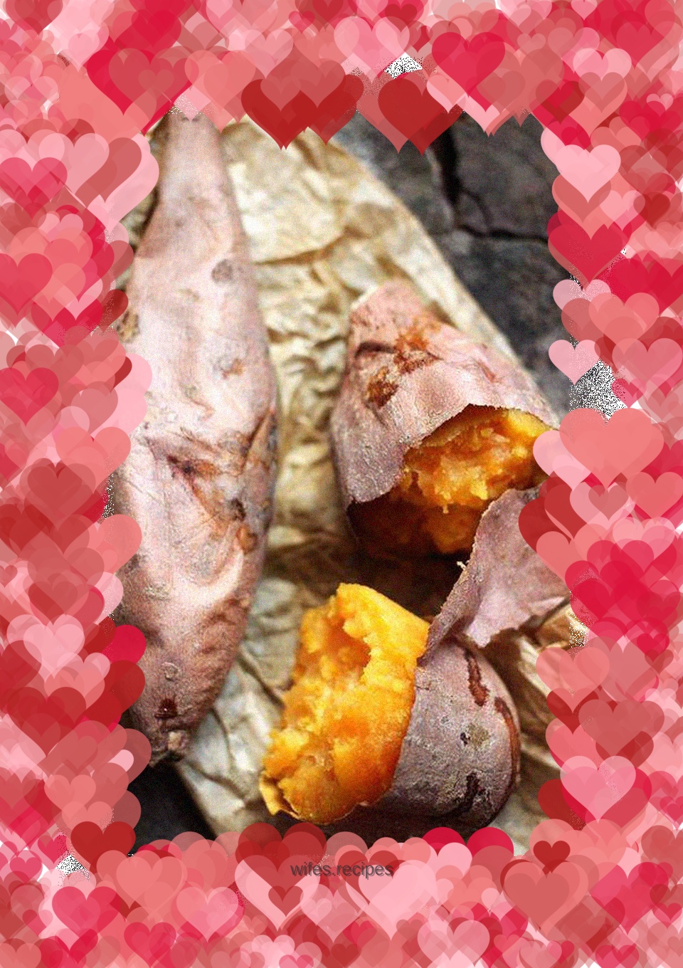 Sweet, soft and glutinous---Homemade roasted sweet potatoes