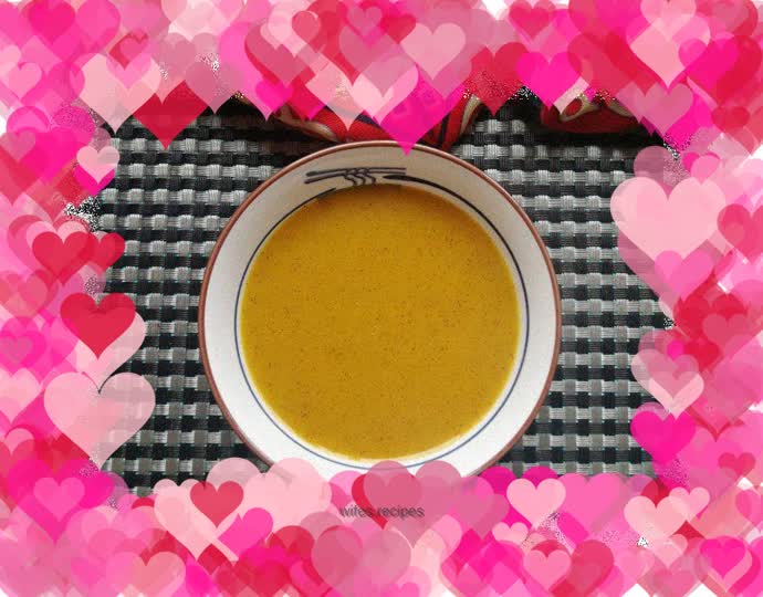 Chestnut, red dates, pumpkin and rice milk