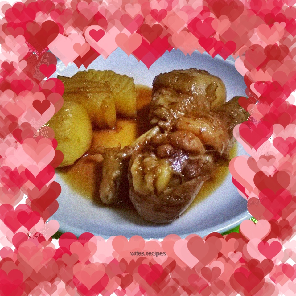 Cola Chicken Legs Stewed with Potatoes