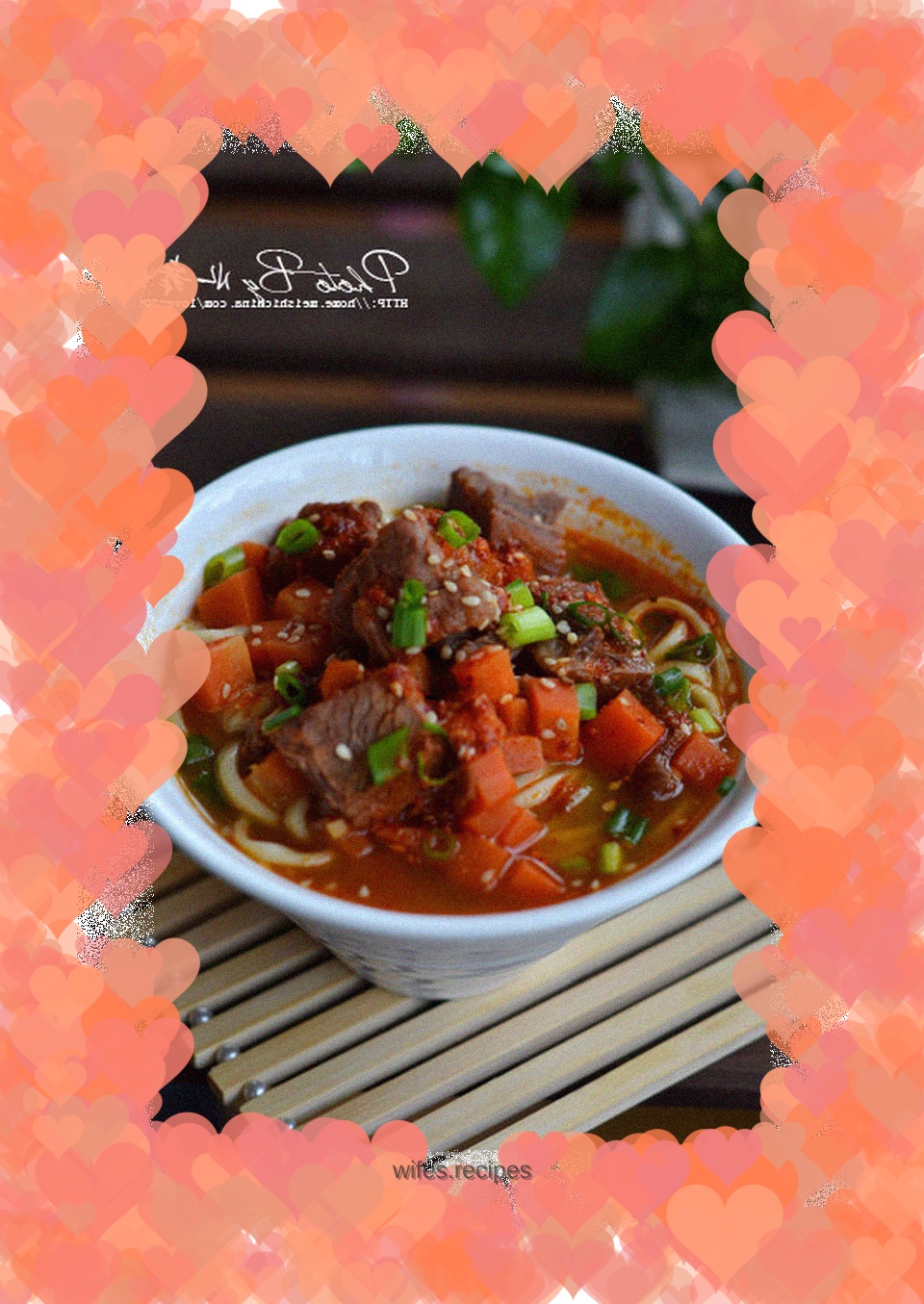 Braised beef noodles