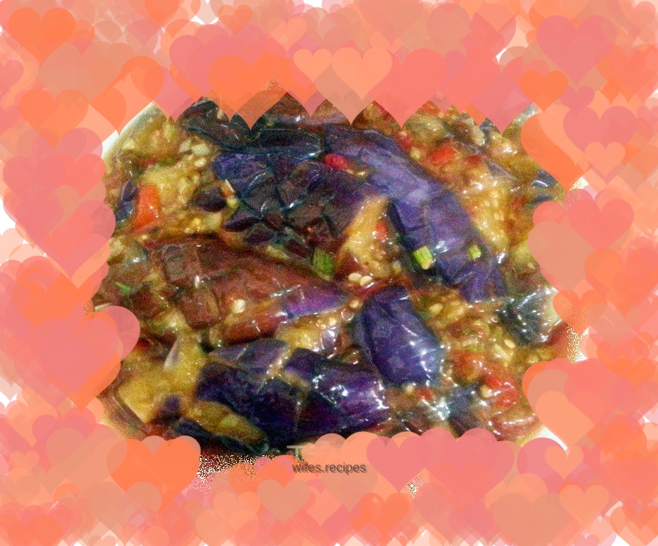 Fish-flavored eggplant
