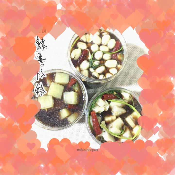 Assorted hot and sour vegetables