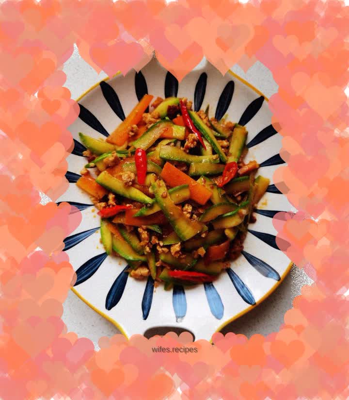 Minced Pork Zucchini