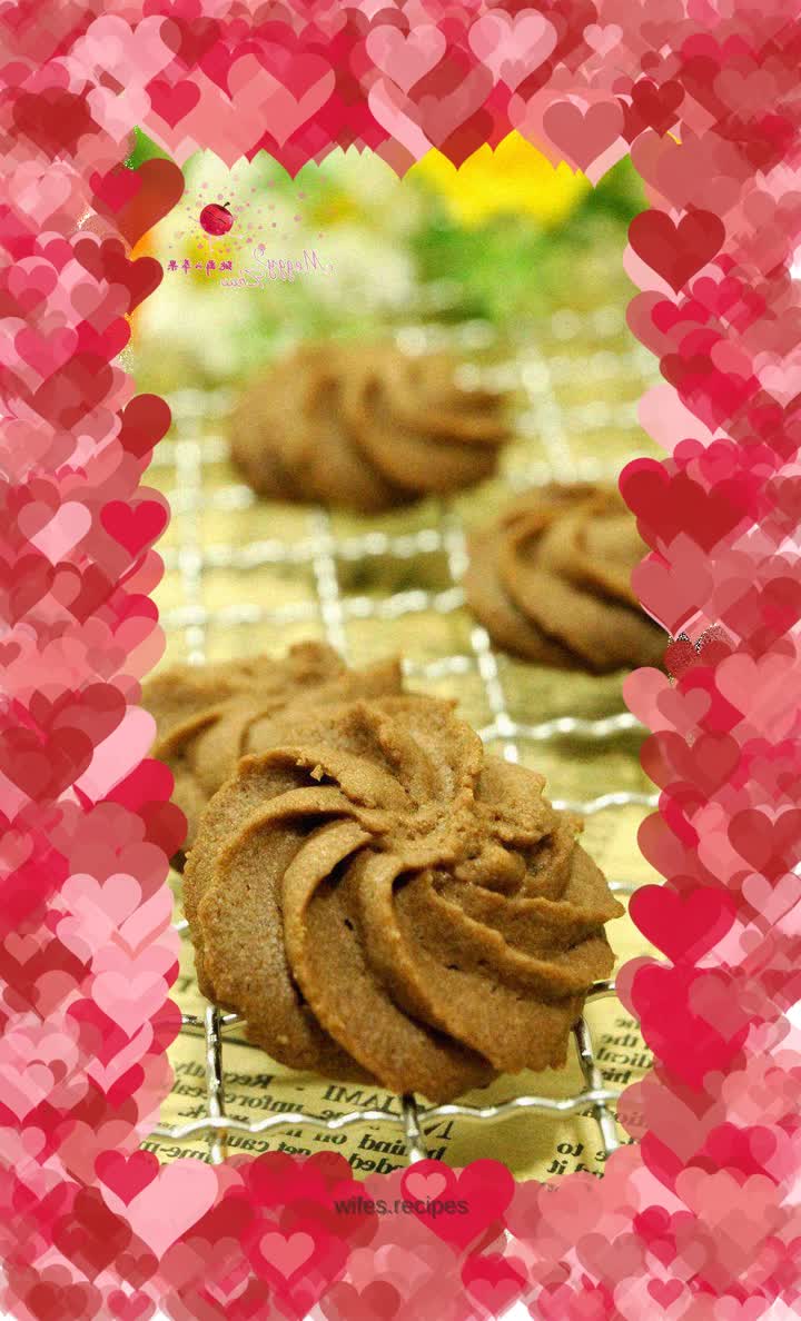 Whipped Cream Cocoa Cookies