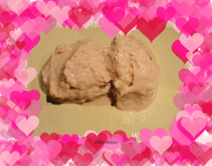 Fruit yogurt ice cream