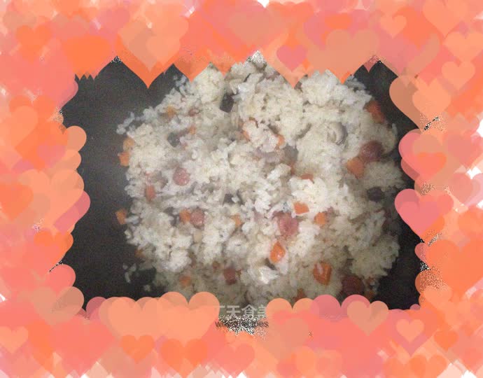 Rice cooker mushroom braised rice