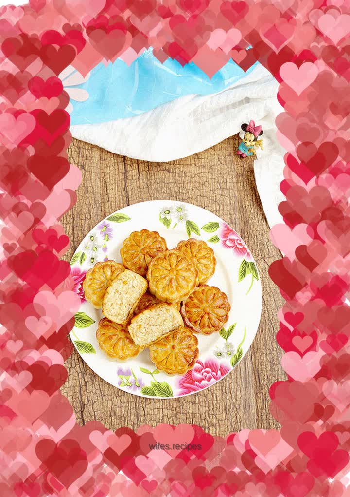 Simplified version of Yao Zhu moon cake