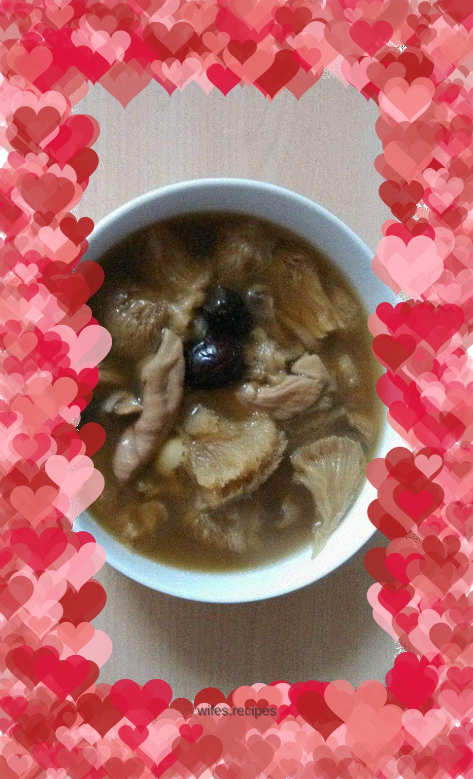 Hericium and Pork Belly Stomach Soup