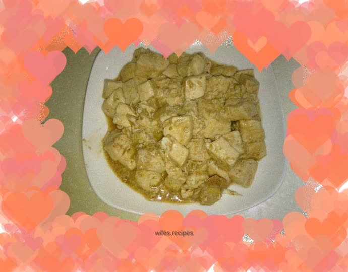 Homemade tofu
