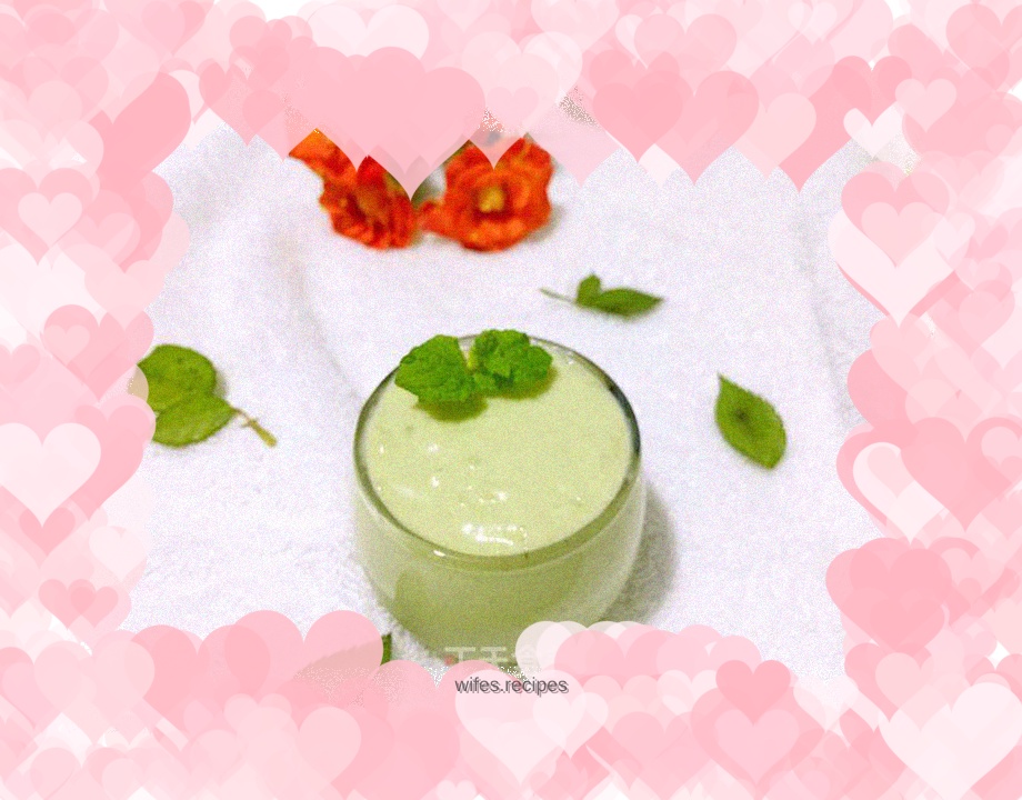 Avocado milkshake