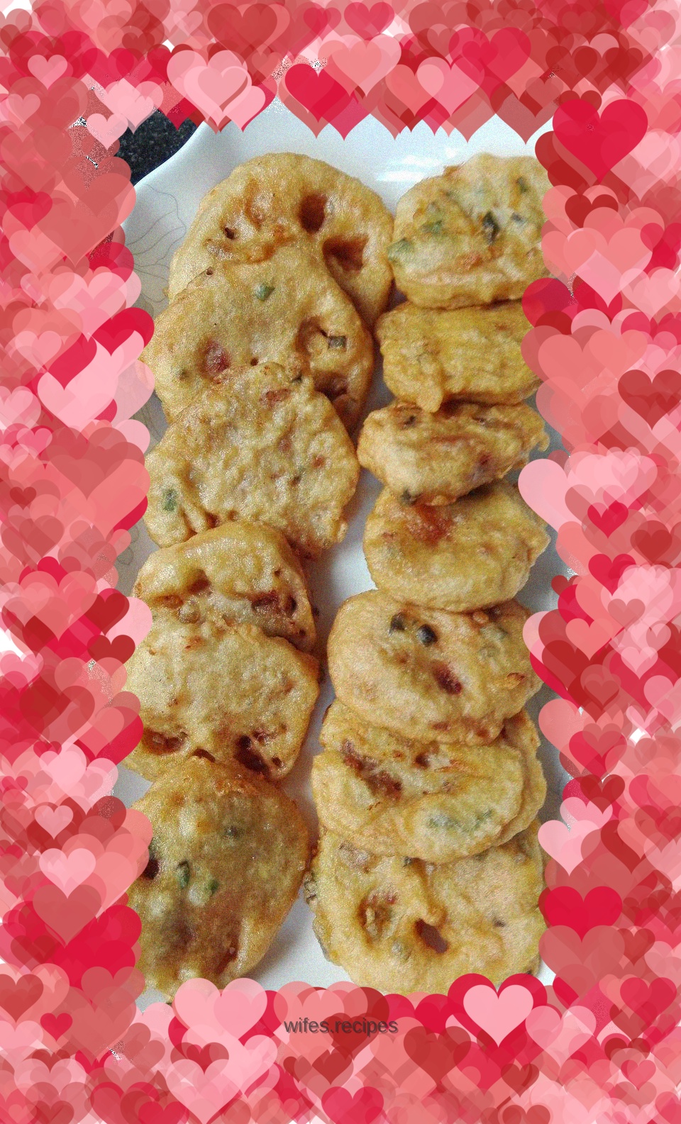 Golden lotus root clip